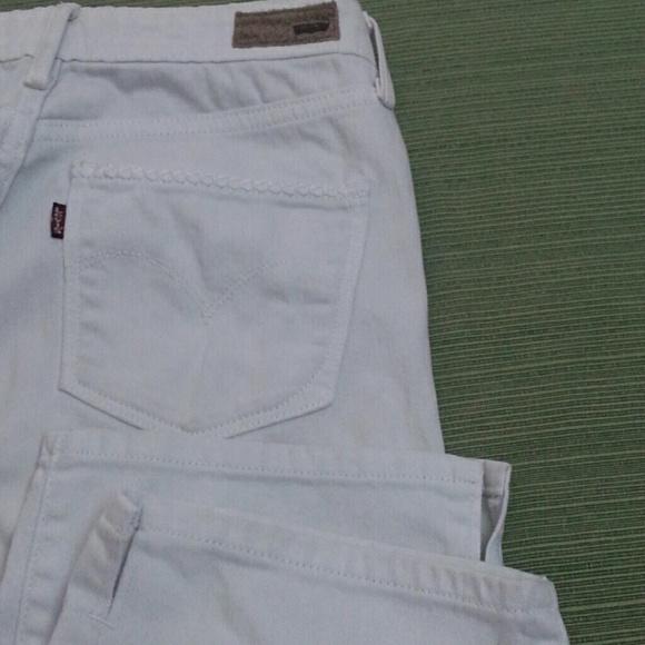 LEVI'S DEMI CURVE CAPRI JEANS STRETCH VERY CONFY - Picture 6 of 7